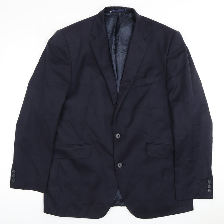 Pierre Cardin Men's Blue Blazer 42 Regular