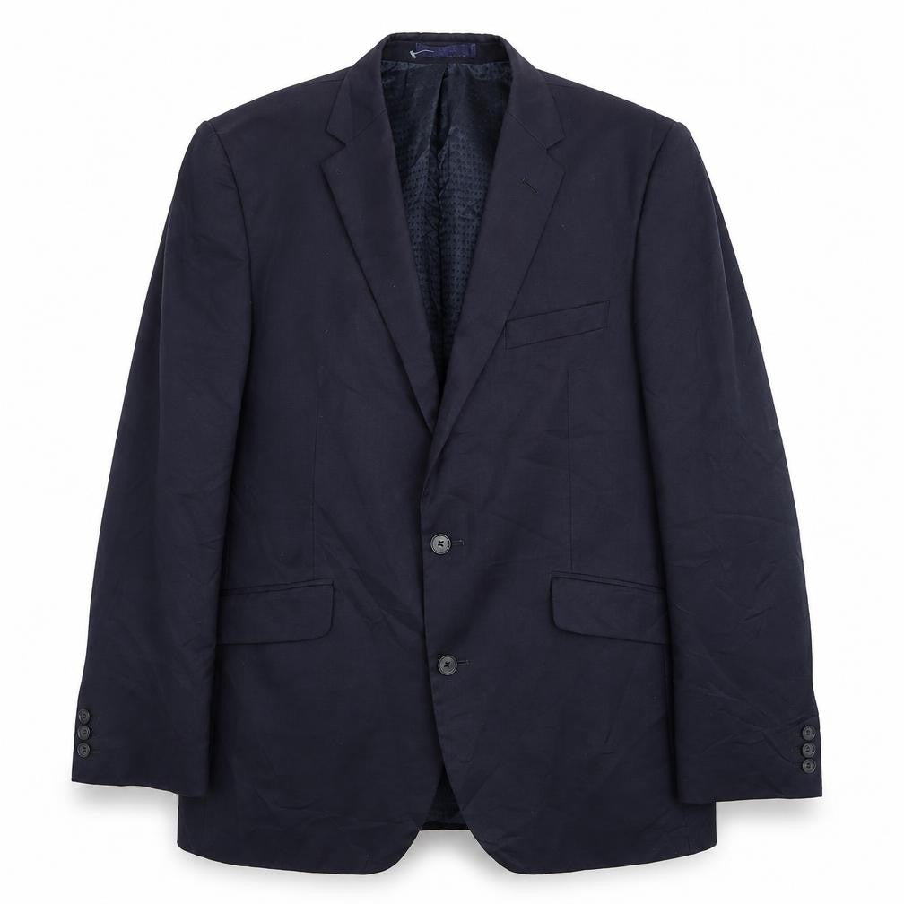 Front view of Pierre Cardin Men's Blue Blazer 42 Regular