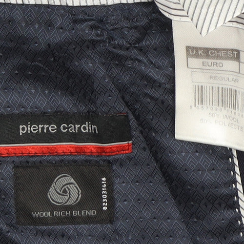 Pierre Cardin Men's Blue Blazer 42 Regular