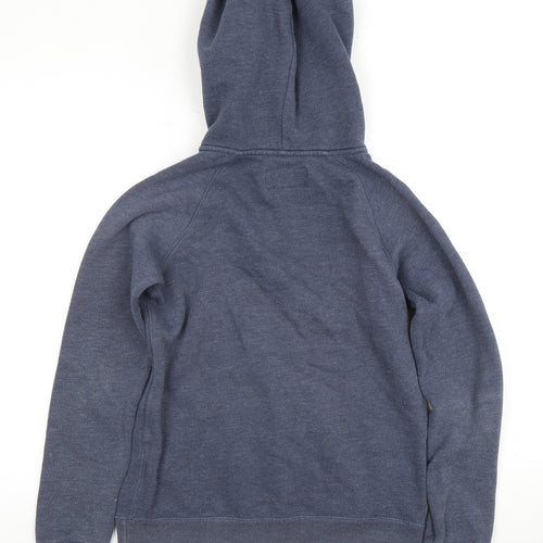 Jack Wills Women's Grey Full Zip Hoodie Size 10