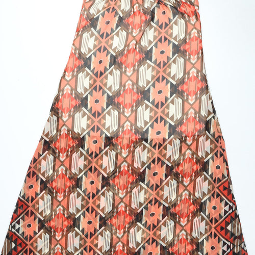 Boohoo Women's Multicoloured Geometric Dress Size 12