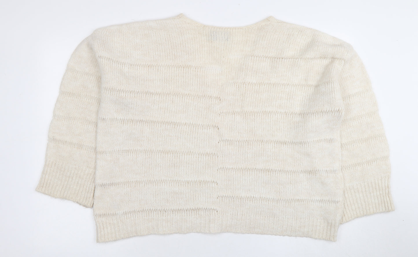 ASOS DESIGN Women's Ivory Pullover Jumper L