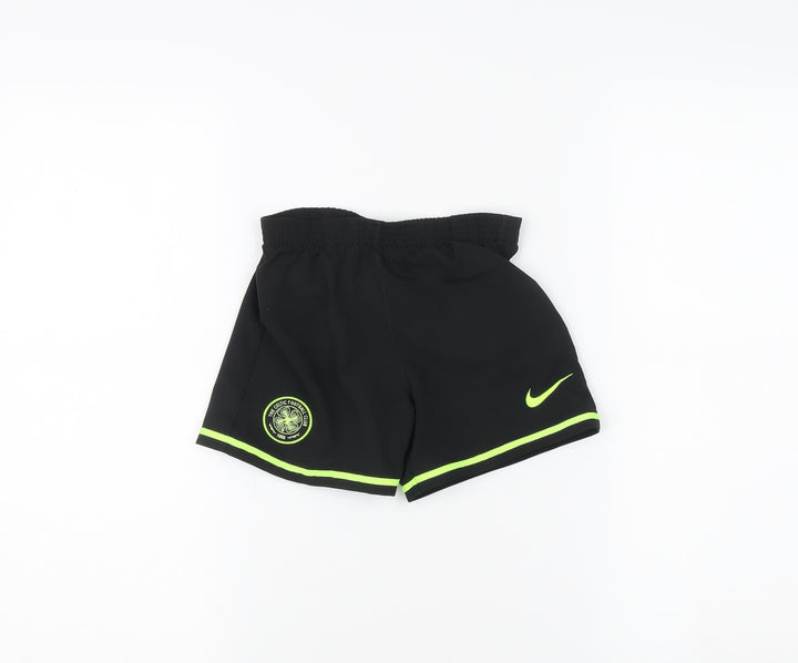 Nike Boys Black Athletic Football Shorts Size S