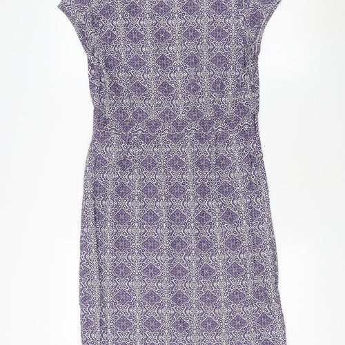 White Stuff Women’s Purple Shift Dress, Size 8
