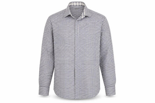 Front view of Jeff Banks Men's Multicoloured Check Shirt L