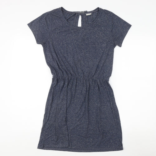 Jacqueline de Yong Blue Women's M Dress, Short Sleeve