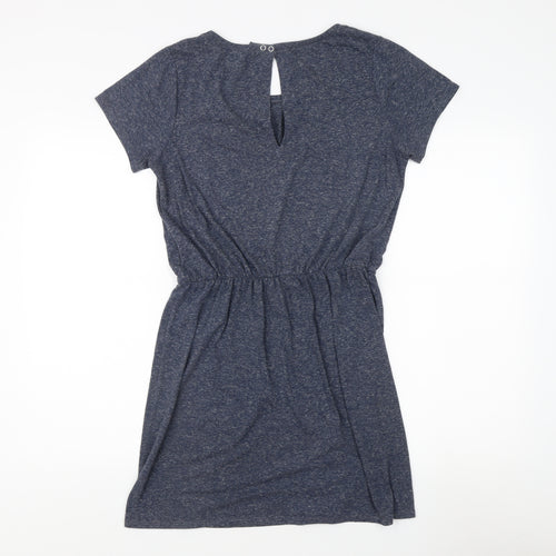 Jacqueline de Yong Blue Women's M Dress, Short Sleeve