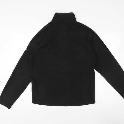Craghoppers Men's Black Fleece 1/4 Zip Jacket S