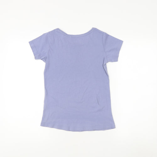Craghoppers Women's Purple Cotton T-Shirt UK 8 Casual