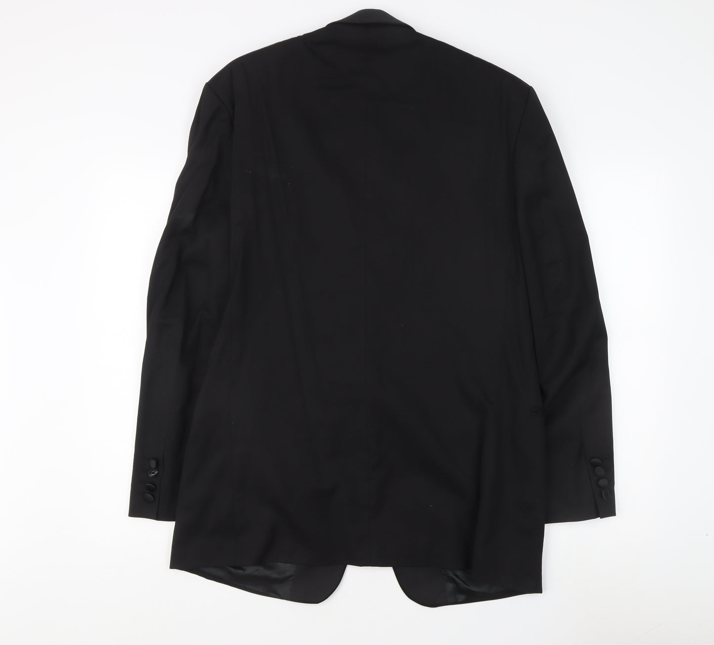 Pierre Cardin Men's Black Wool Tuxedo Blazer Size L Formal