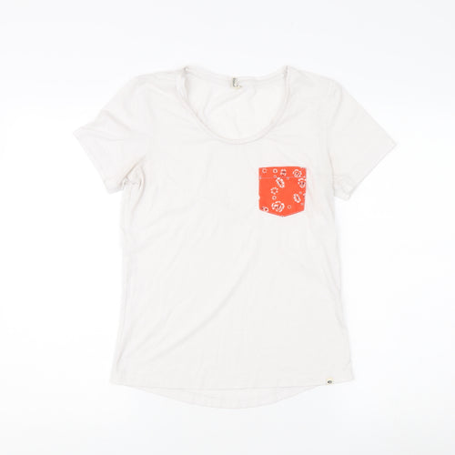 Ripcurl Women's White XS T-Shirt with Pocket