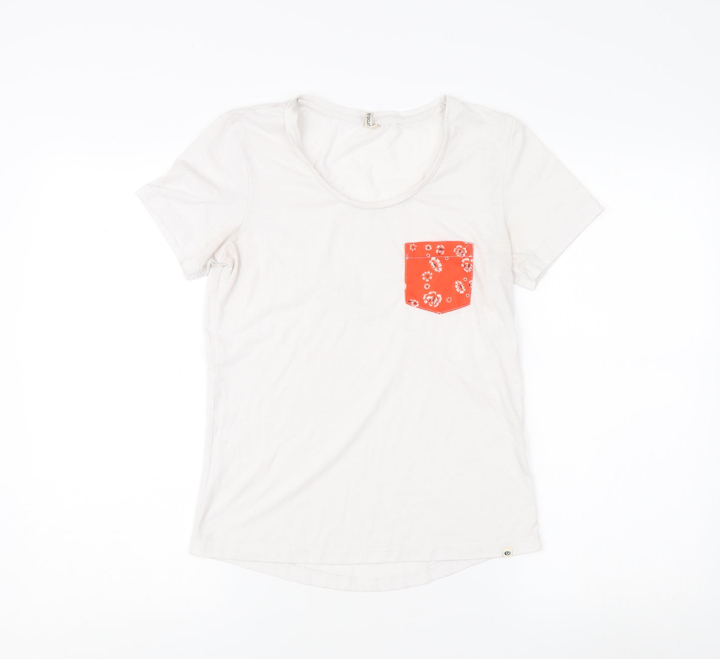 Ripcurl Women's White XS T-Shirt with Pocket