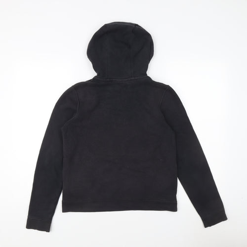 Nike Teens Black Pullover Hoodie L with Logo Accents
