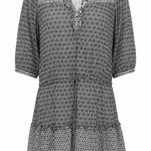 Next Women's Grey A-Line Dress, Size 12, Casual Bohemian