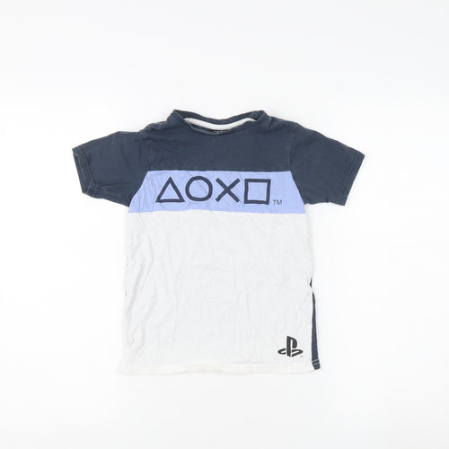 Fashion UK Boys' Blue PlayStation T-Shirt, Size 6-7 Years