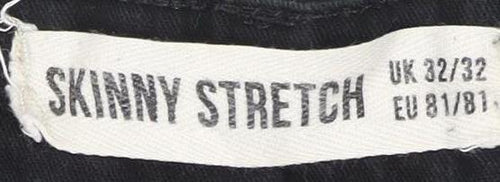 New Look Women's Black Skinny Stretch Jeans Size 32
