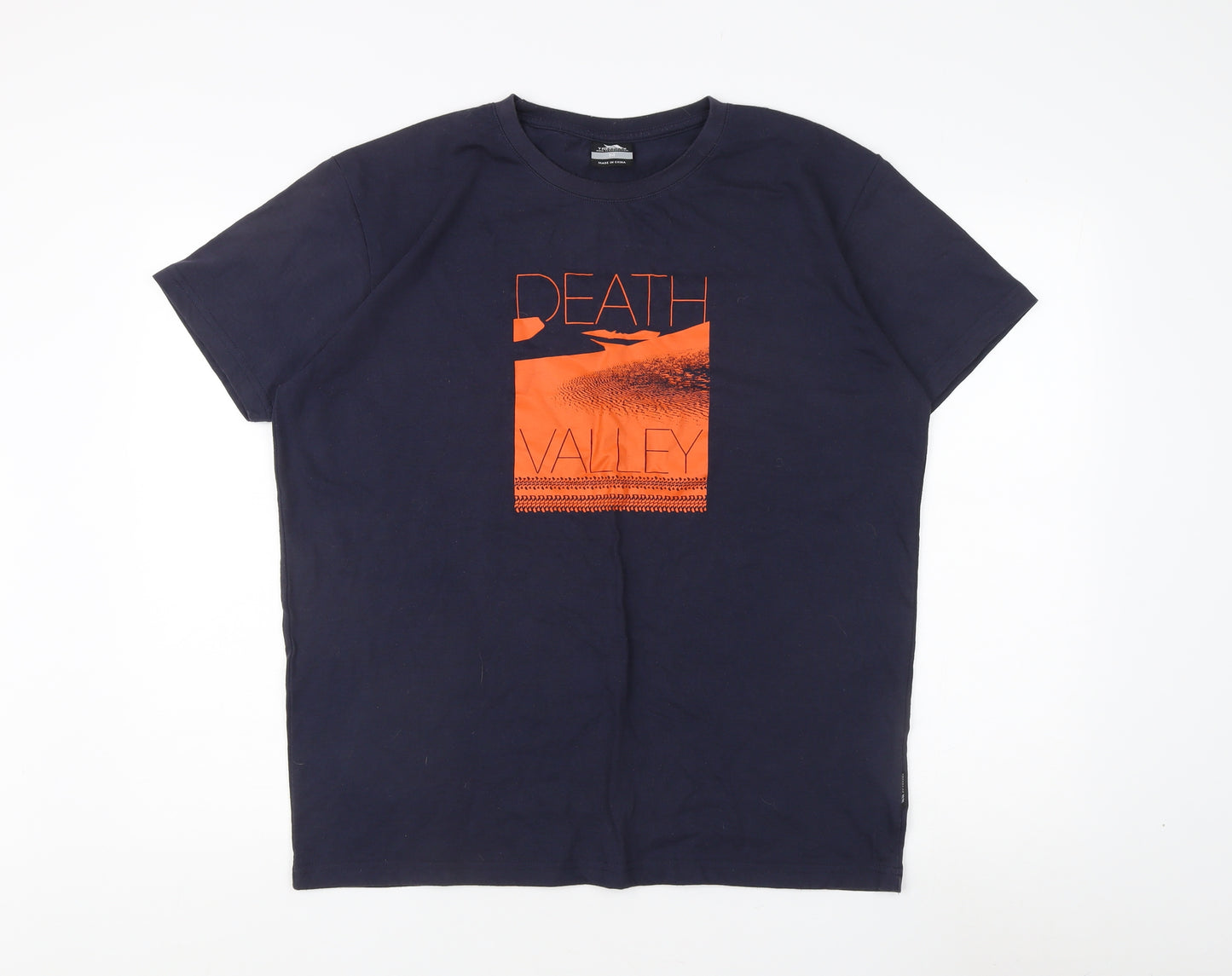 Trespass Men's Blue Graphic Print T-Shirt Size M