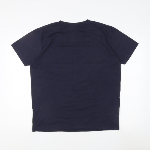 Trespass Men's Blue Graphic Print T-Shirt Size M
