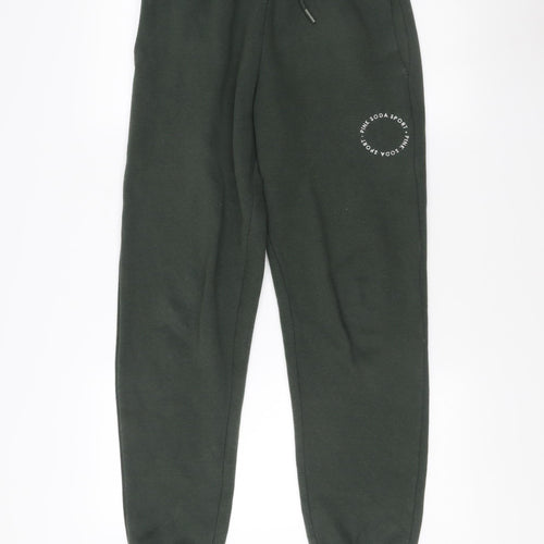 Pink Soda Sport Women's Green Jogger UK 6