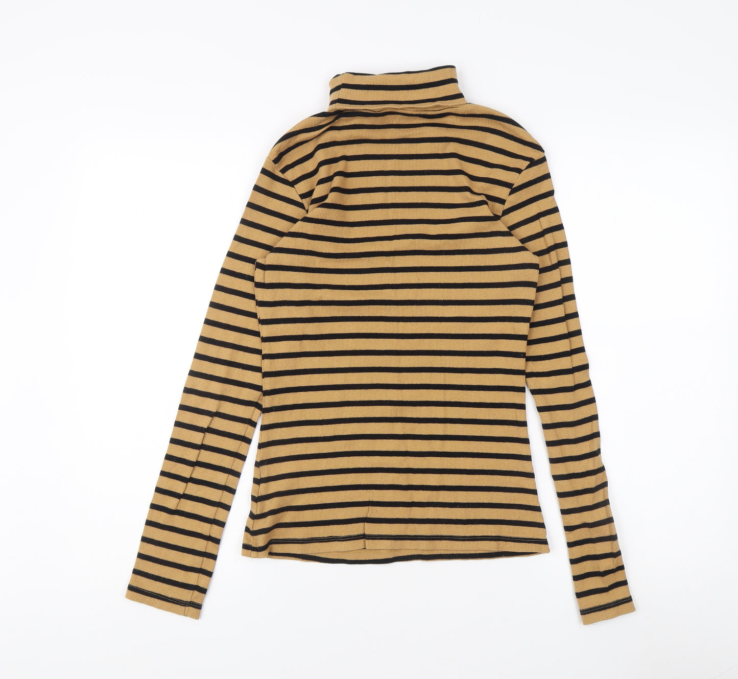 Brave Soul Women's Brown & Black Striped Tunic L