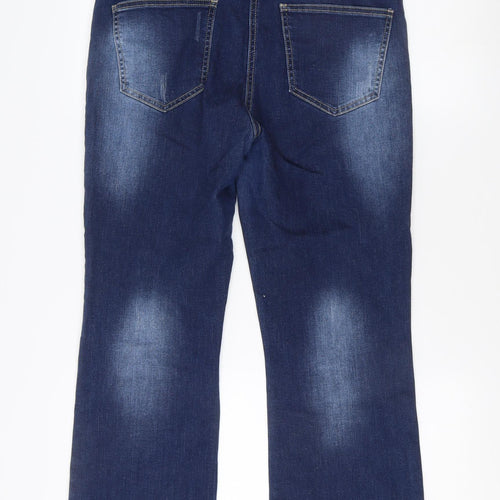 Kaleidoscope Women's Blue Straight Jeans Size 12