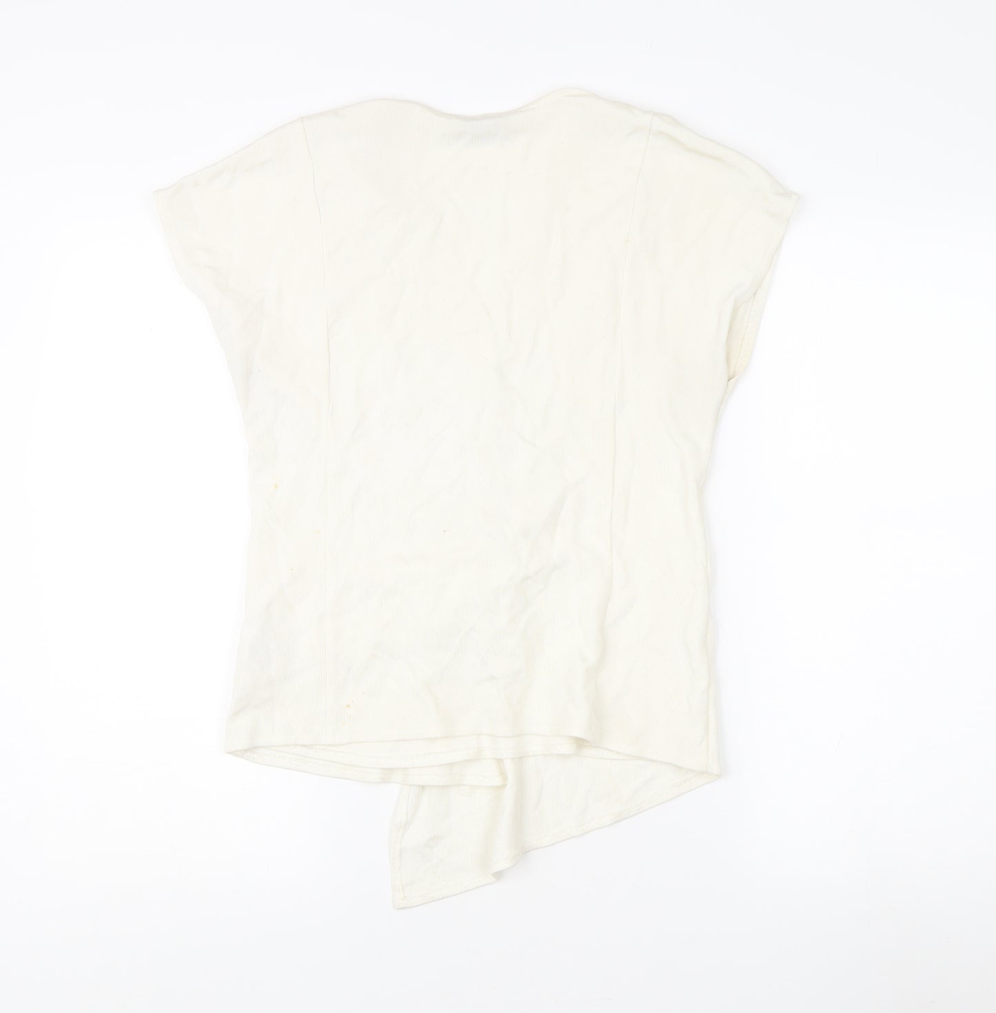 Next Women's Ivory Wrap Blouse, Size 14