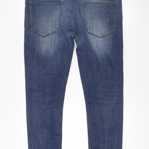 Burton Menswear Super Skinny Blue Jeans 36