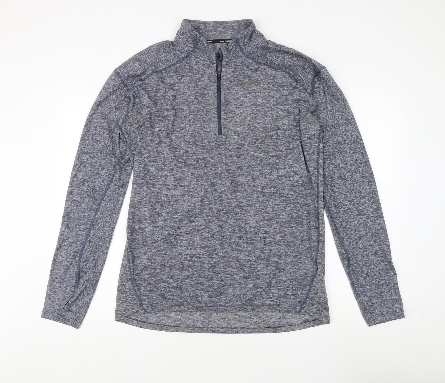 Nike Men's Blue Dri-Fit 1/2 Zip Sweatshirt M