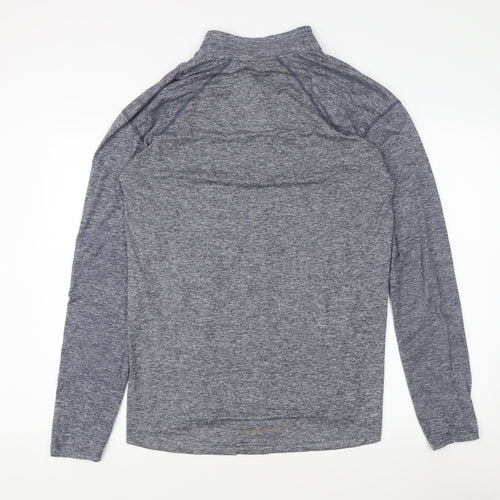 Nike Men's Blue Dri-Fit 1/2 Zip Sweatshirt M