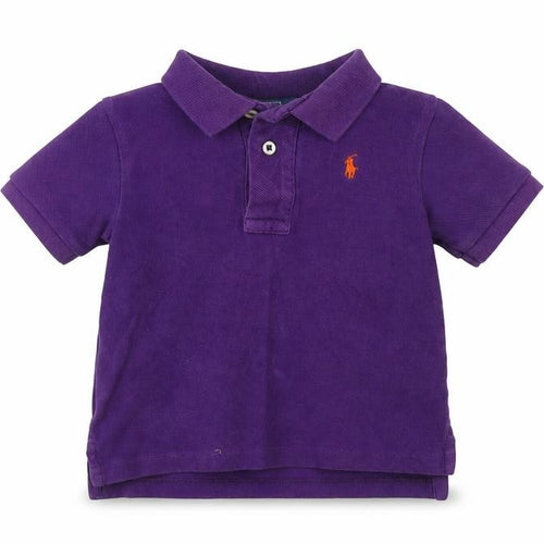 Polo Ralph Lauren Unisex Baby Purple Polo Shirt 12 Months