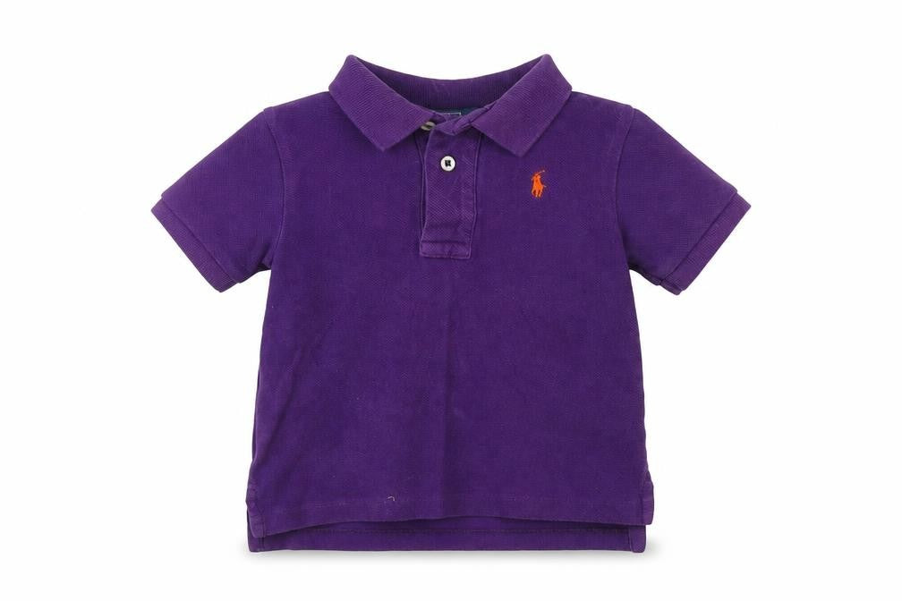Polo Ralph Lauren Unisex Baby Purple Polo Shirt 12 Months