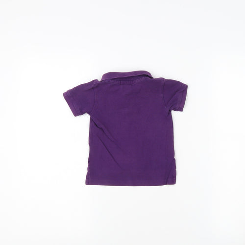 Polo Ralph Lauren Unisex Baby Purple Polo Shirt 12 Months
