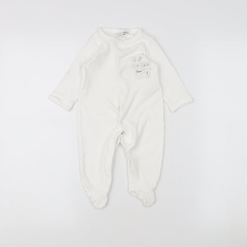 Jasper Conran White Babygrow for Unisex 3-6 Months