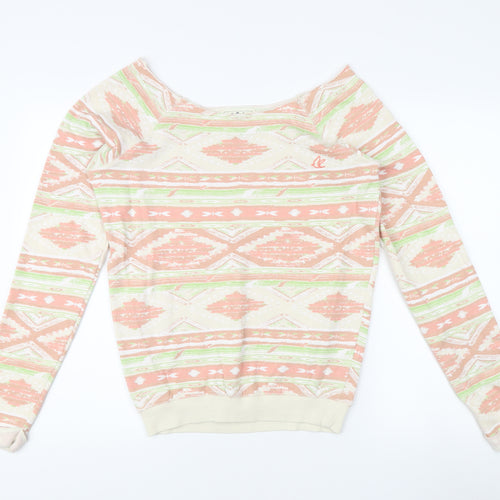 SoulCal & Co Women's Multicoloured Size 8 Geometric Sweatshirt