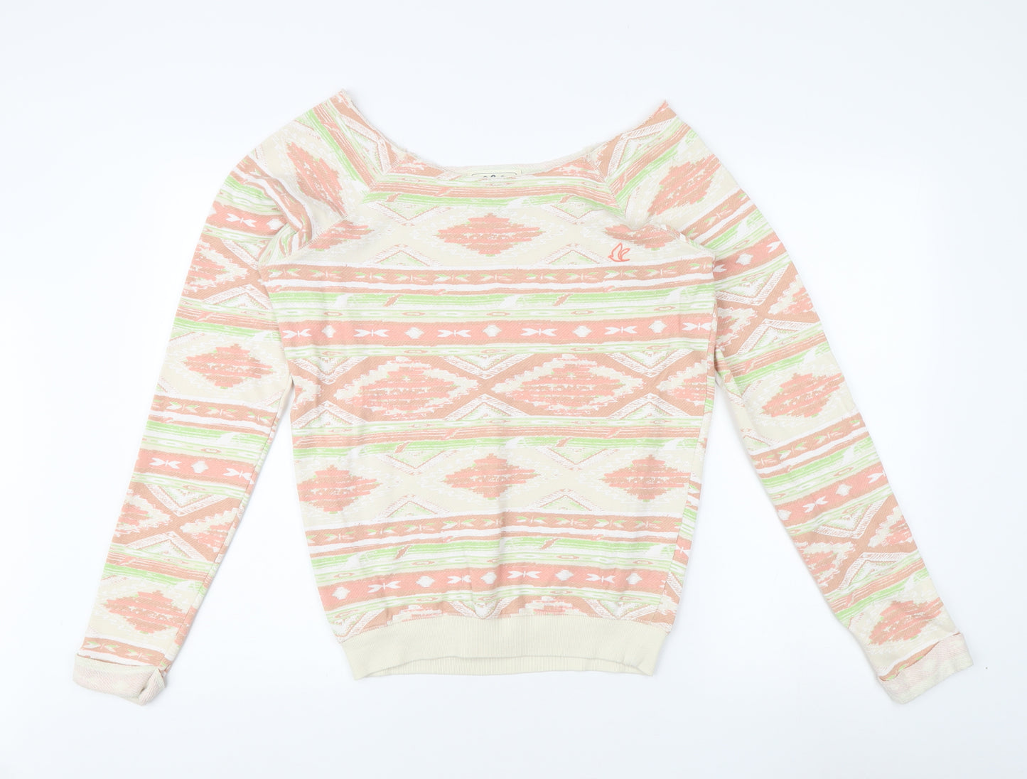 SoulCal & Co Women's Multicoloured Size 8 Geometric Sweatshirt