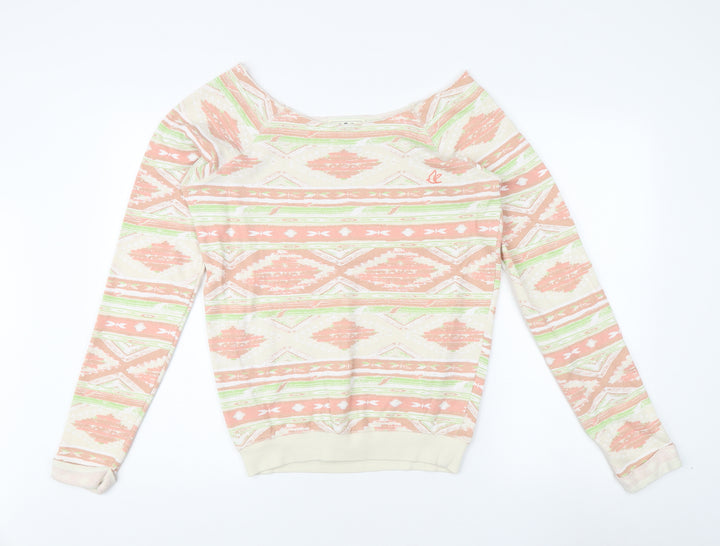 SoulCal & Co Women's Multicoloured Size 8 Geometric Sweatshirt