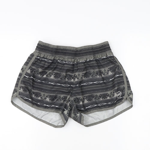 Hot Tuna Women's Black Aztec Athletic Shorts Size 10