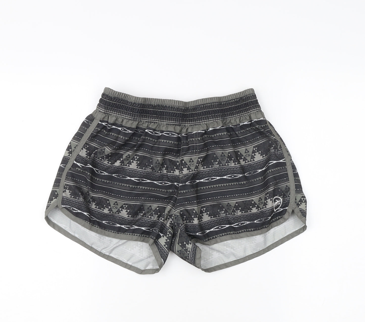 Hot Tuna Women's Black Aztec Athletic Shorts Size 10