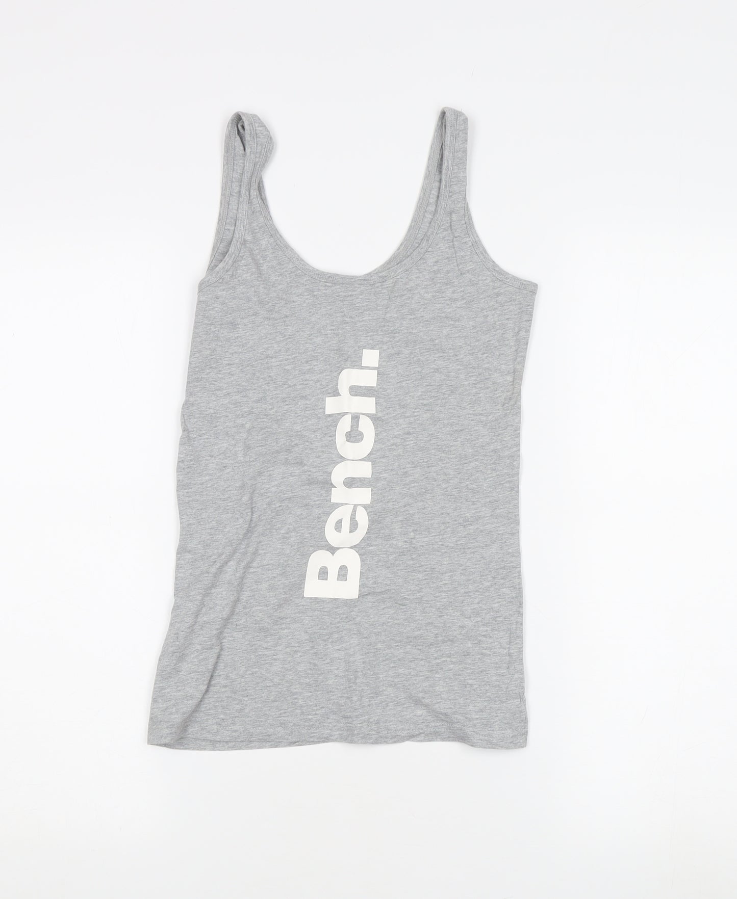 Bench Women's Grey Cotton Tank Top XS Casual
