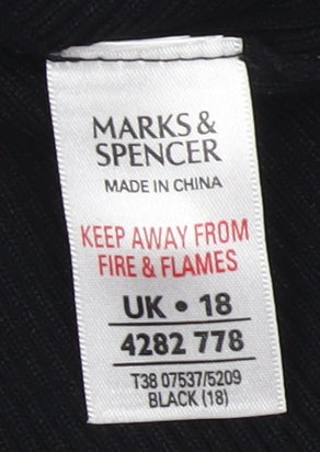 Marks and Spencer Women's Black Cardigan Size 18