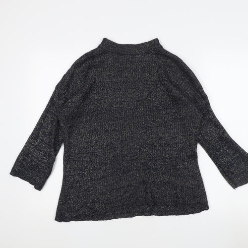 Warehouse Women's Black Pullover Jumper, Size 12