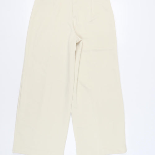 Marks and Spencer Women's Ivory Trousers Size 12