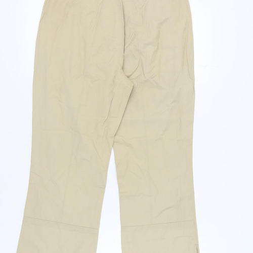 Esprit Women's Beige Straight Trousers Size 14