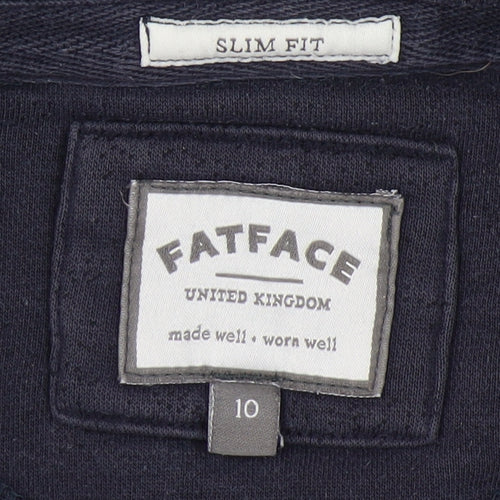 FatFace Women’s Blue Full Zip Slim Fit Hoodie