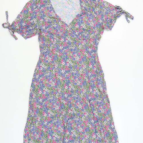 Finery Women's Multicoloured Floral Dress Size 10