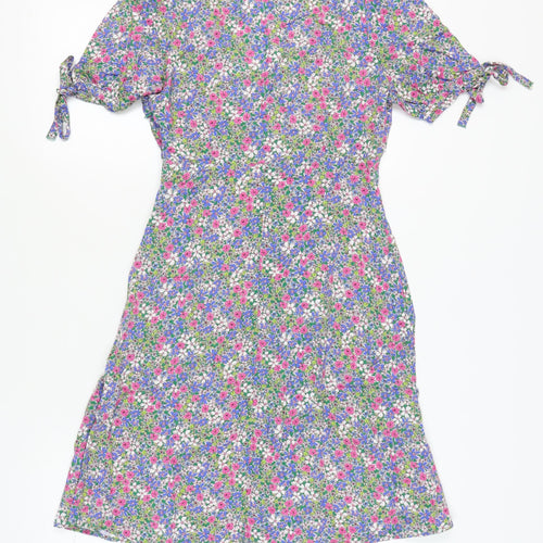 Finery Women's Multicoloured Floral Dress Size 10