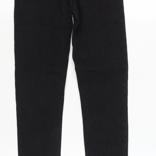 Zara Women's Black Skinny Jeans, Size 10, Slim Fit
