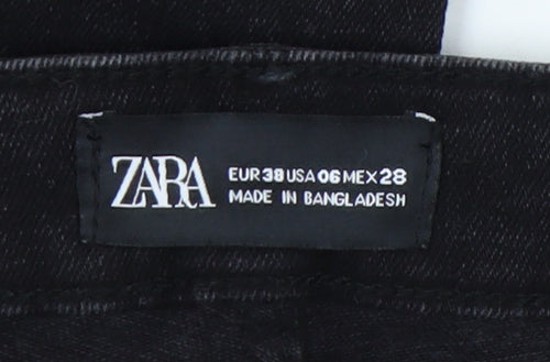 Zara Women's Black Skinny Jeans, Size 10, Slim Fit