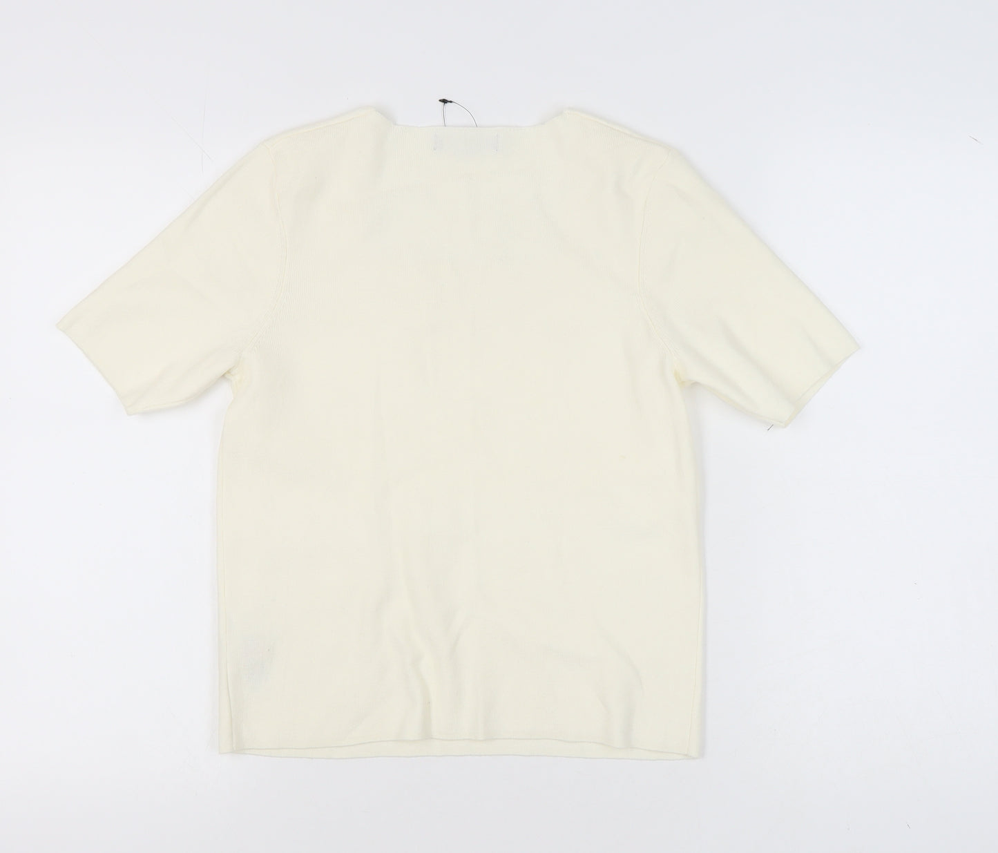Marks and Spencer Women’s Ivory Jumper Square Neck