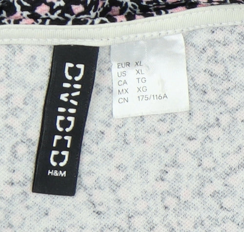 H&M Divided Women's Multicoloured Floral Dress Size 12